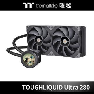 曜越 鋼影TOUGHLIQUID Ultra 280 一體式水冷散熱器 CL-W374-PL14BL-A