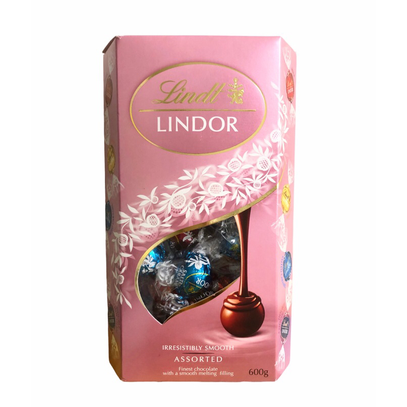 義大利 LINDOR 綜合 巧克力600g（分購4種口味/禮盒組）