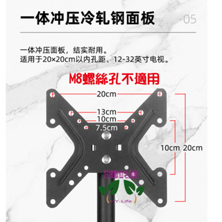 現貨（VESA延伸片）💕 ~電視 / 螢幕 顯示器 掛架支架 孔距延伸片 VESA安裝孔位擴充套件