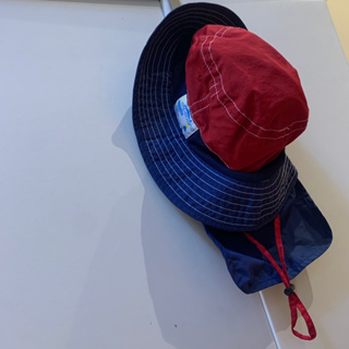 日本小品牌抗UV輕薄透氣遮陽帽54cm童帽