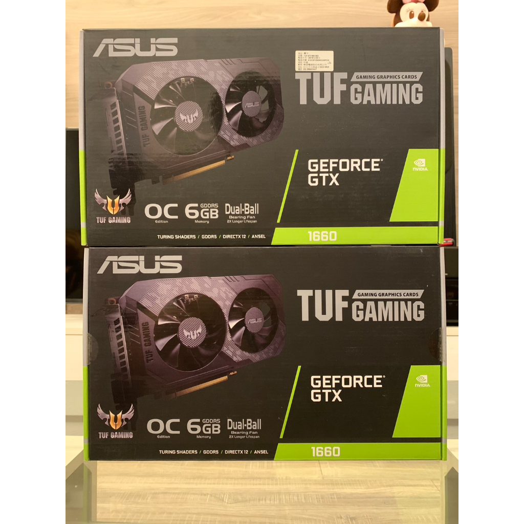 顯示卡空盒!! 沒有顯卡! 華碩 ASUS TUF GTX 1660 顯卡空盒 紙盒 彩盒 華碩1660顯卡空箱 空盒子