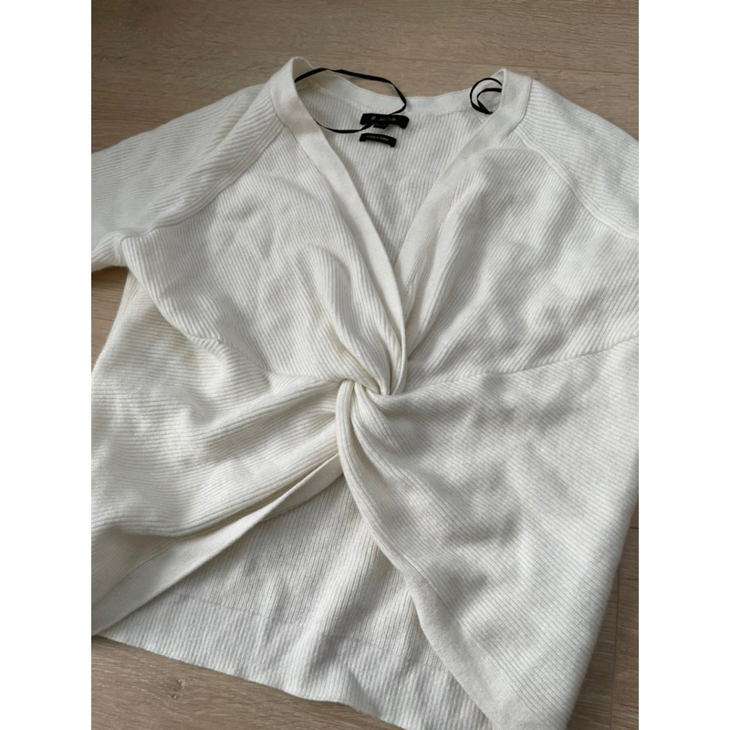 Massimo Dutti 短版白色小外套