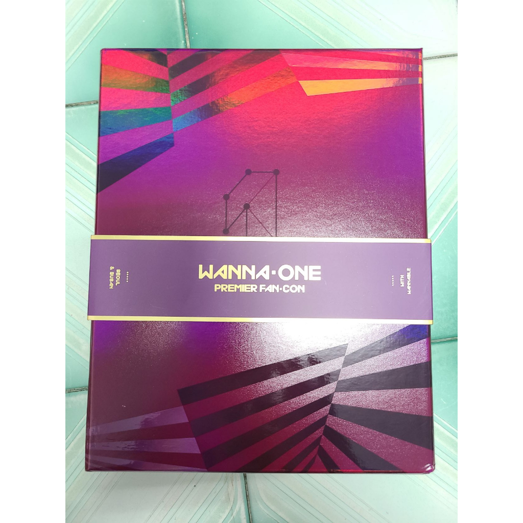 Wanna One PREMIER FAN-CON DVD ♡ Unboxing | WANNA ONE PREMIER FAN-CON (Blu-ray) PHOTOBOOK +