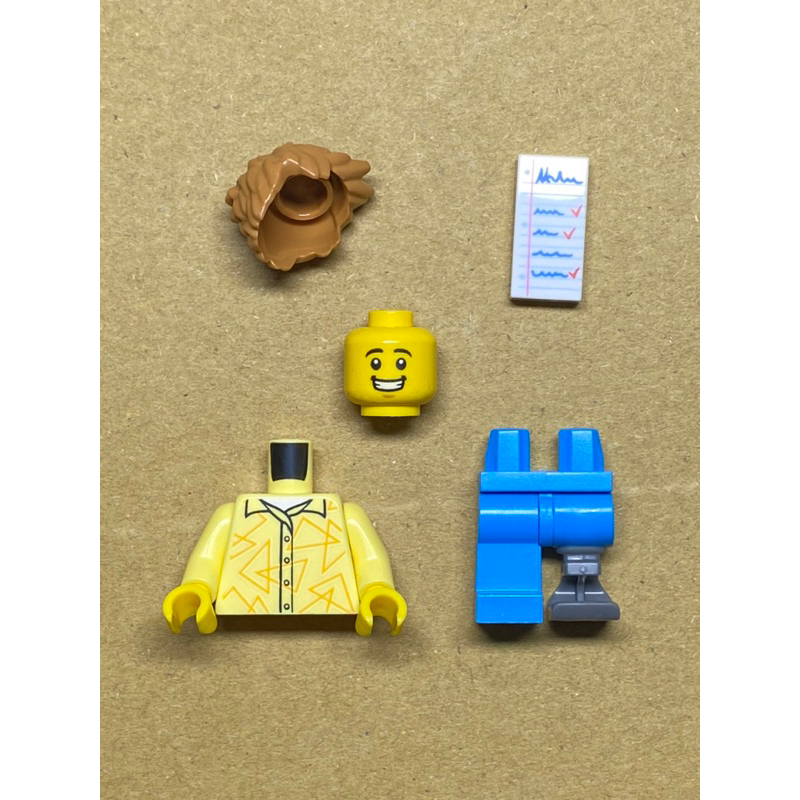 LEGO 樂高 人偶 裝義肢的男人 城市 City 60347