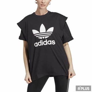 ADIDAS 女 TEE 休閒 黑白 -IC8805