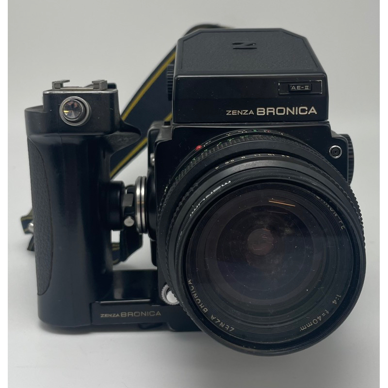 ZENZA BRONICA ETRS 古董機 底片機