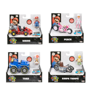 2Kids<Jakks>隨機出貨 瑪利歐電影 2.5吋公仔 迴力車 Super Mario 瑪莉歐(剩下瑪莉歐款式)