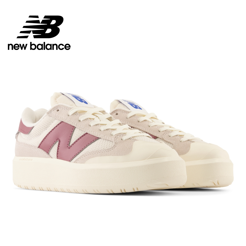 【New Balance】 NB 復古運動鞋_中性_白酒紅_CT302RE-D楦 302