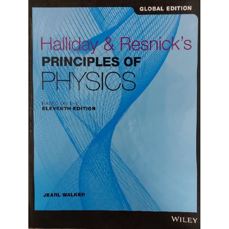 【現貨】 Halliday &amp; Resnick's Principles of Physics 二手書 9成新✨️