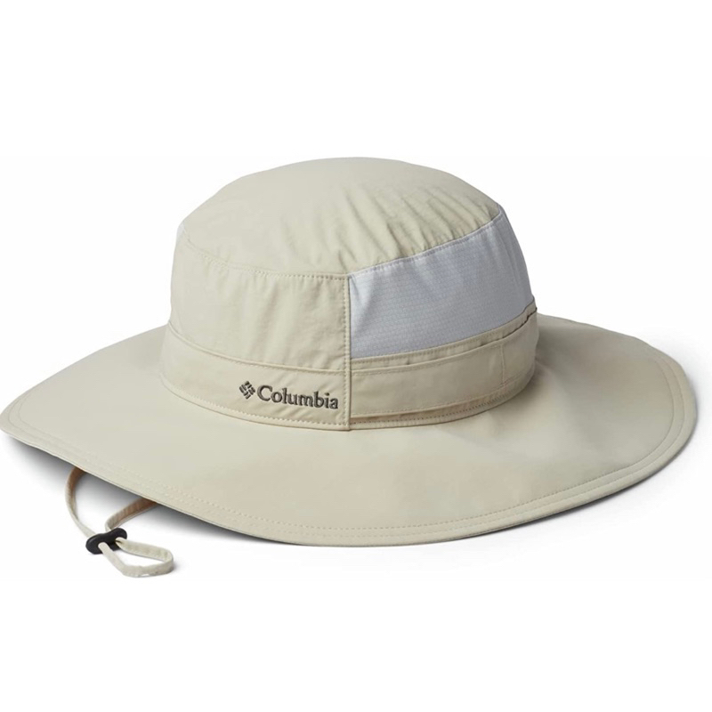 Columbia 哥倫比亞  UPF50涼感快排遮陽帽 漁夫帽 登山帽 全新 卡其色