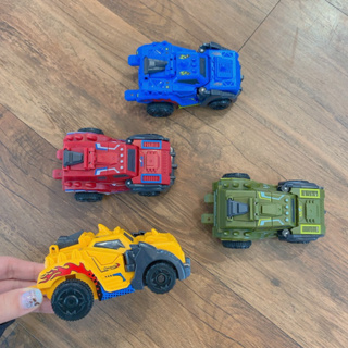 變形恐龍玩具車 變形車 碰撞玩具車