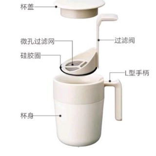 帶過濾網 咖啡杯 沖泡咖啡杯 Cafepress 咖啡濾渣 泡茶杯 咖啡杯 水杯