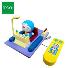 日本 哆啦A夢 EPOCH 出發吧 時光機 電動 遙控車 玩具