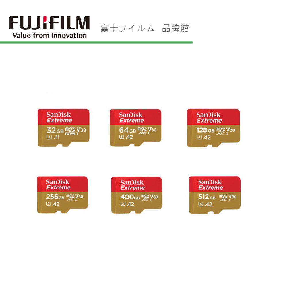 SanDisk Extreme microSDXC UHS-I V30 A2 記憶卡 公司貨