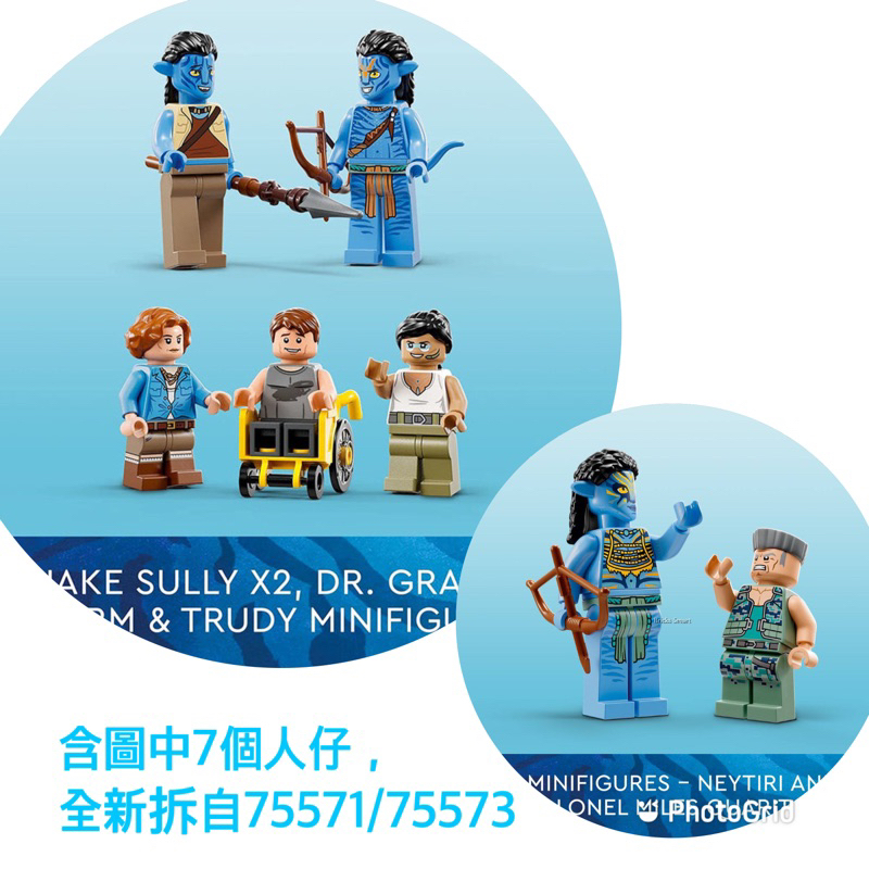 ［大園拼哥］lego 樂高 75571 75573 人仔組 共7個 如圖 Avatar 阿凡達