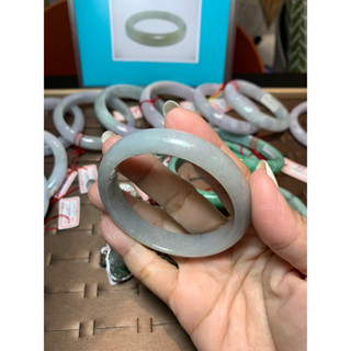 冰種翡翠手鐲玉鐲55圈口降價了