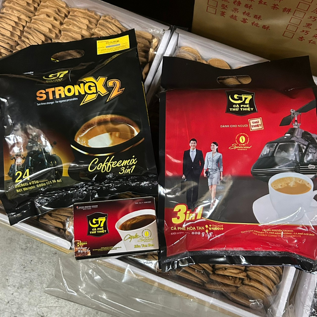 G7三合一咖啡 50小包入 (袋裝) 量販包 G7 越南咖啡 濃醇香 三合一 即溶咖啡 純咖啡 沖泡咖啡包