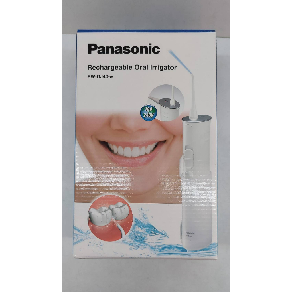 Panasonic國際牌 噴射水流充電式沖牙機EW-DJ40)(9成新)