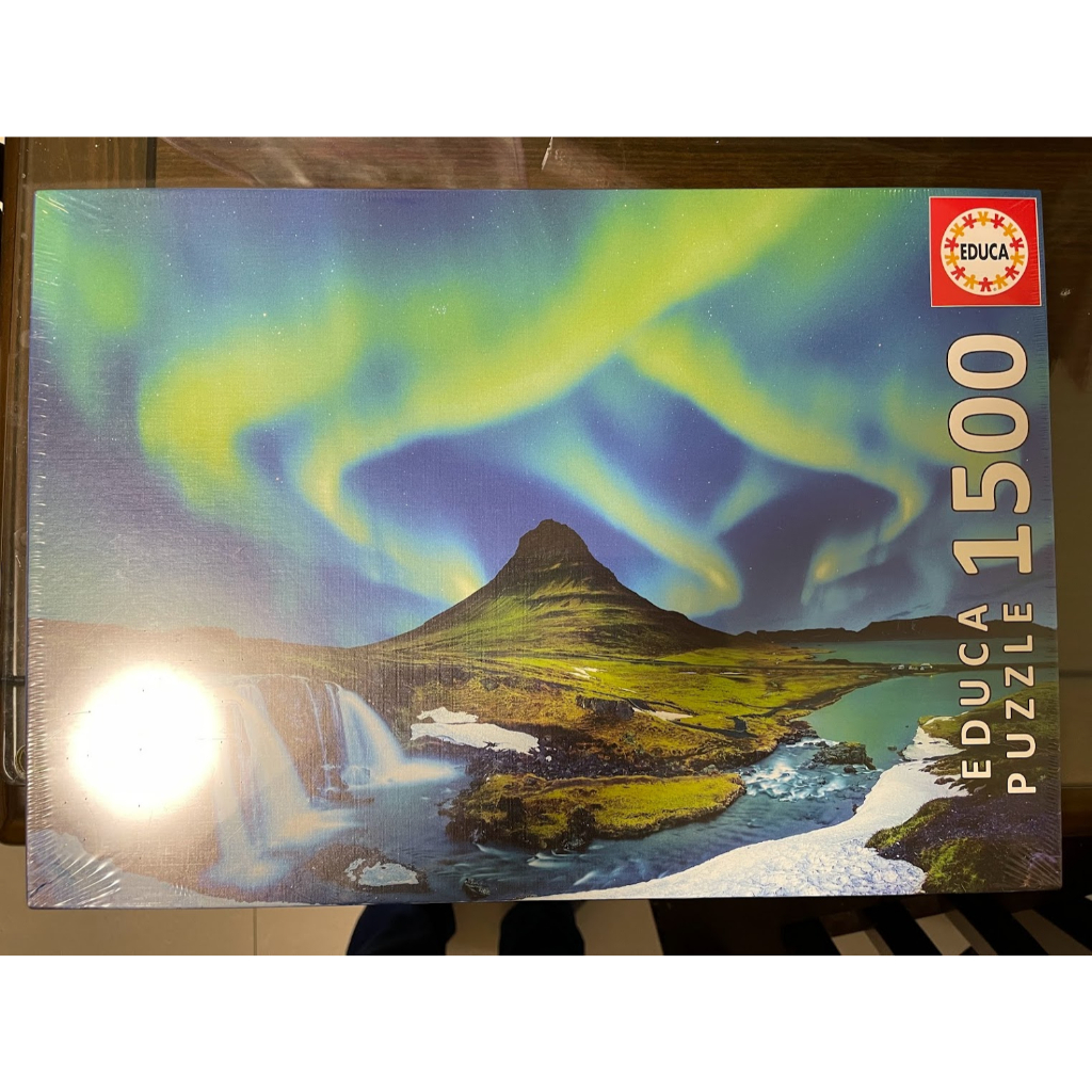 西班牙 Educa 冰島 北極光拼圖1500片