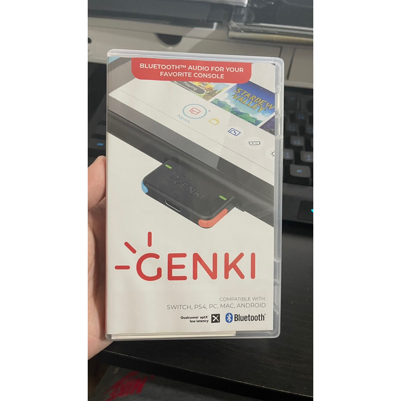 全新未用Switch GENKI 藍牙無線傳輸 藍牙接收器