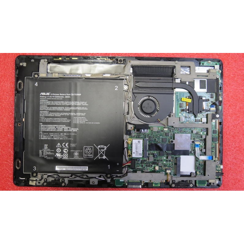 ASUS華碩TX300CA 13吋i7機種變形筆電(壞屏零件拆賣~代售)