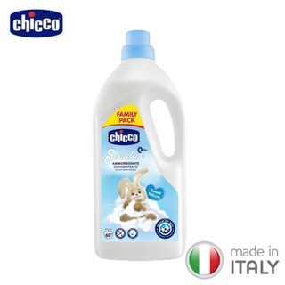 chicco-超濃縮嬰兒衣物柔軟精750ml/1500ml (甜蜜爽身/精緻花香/溫柔觸感)