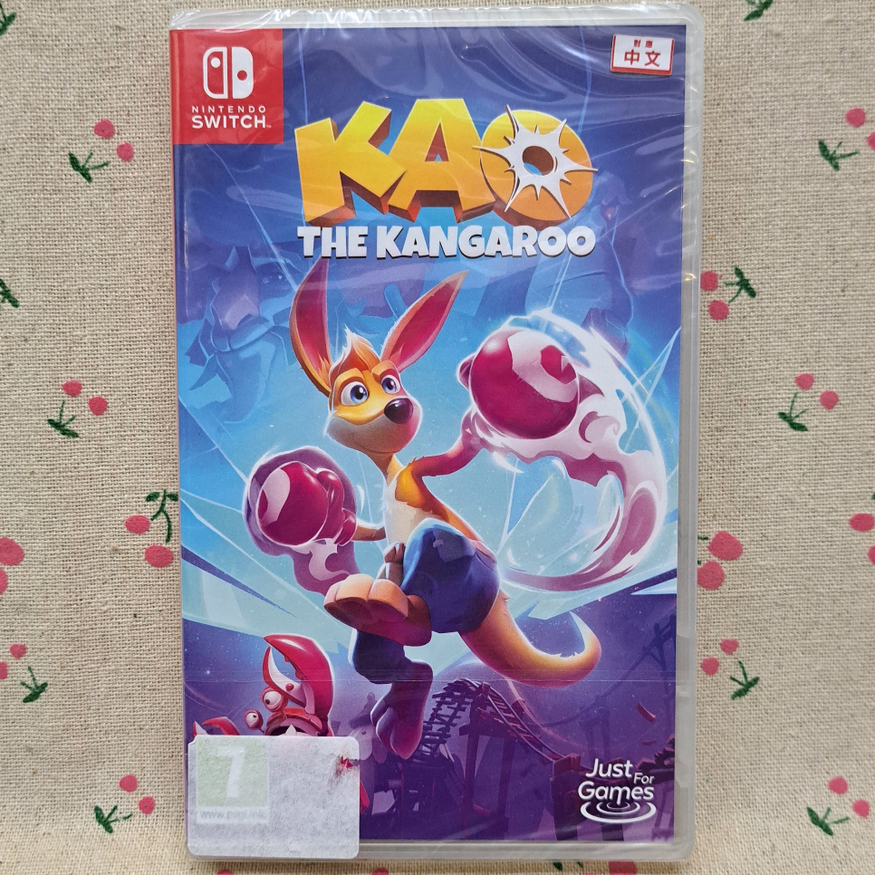 【阿杰收藏】袋鼠小天王 中文版【全新未拆】NS Switch Kao the Kangaroo 中古 遊戲