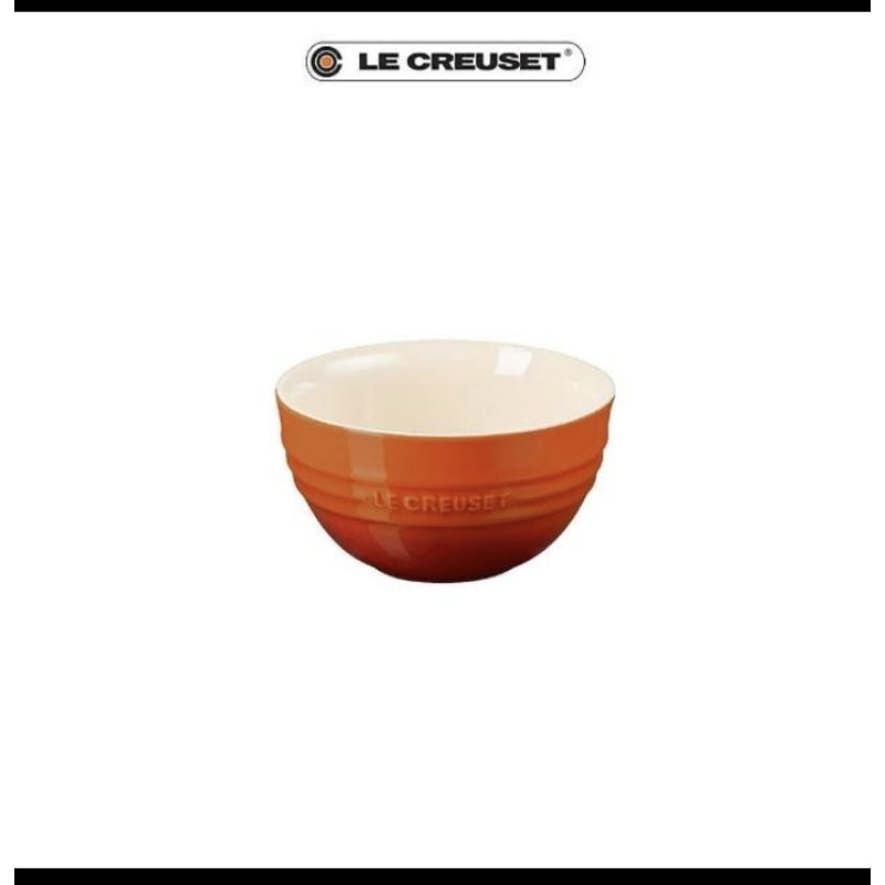 全新免運 Le Creuset LC碗 法國 LC彩虹碗 12cm 350ML 韓式飯碗 陶瓷飯碗