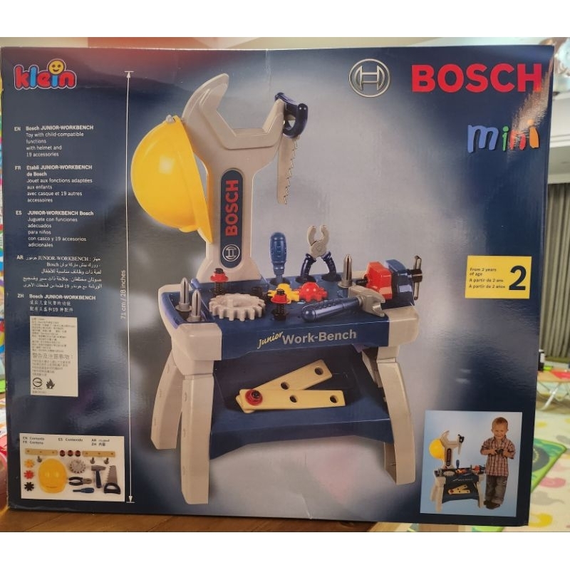 全新 COSTCO 玩具 Bosch 扳手造型工具台