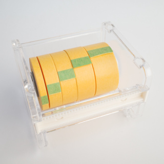 [从人] 日本製 3M 遮蓋膠帶 + 和紙膠帶台 組合優惠 遮蓋膠帶切割器 膠帶收納 / 切割