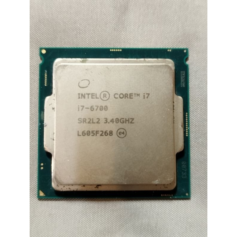 英特爾 INTEL  CPU 處理器 I7-6700