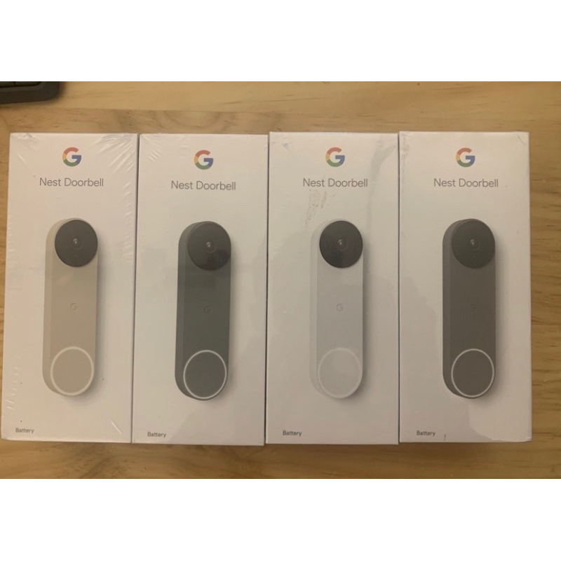 10%回饋；開發票］Google NEST Doorbell battery 無線門鈴式攝影機