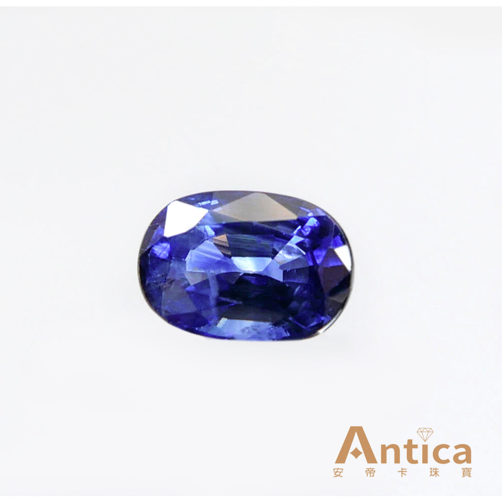 [ANTICA] 藍寶石 0.86克拉 藍色 橢圓 馬達加斯加 天然寶石 Sapphire（經理推薦）安帝卡珠寶