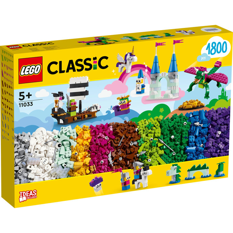 自取特價2150【台中翔智積木】LEGO 樂高 Classic 經典系列 11033 創意奇幻宇宙