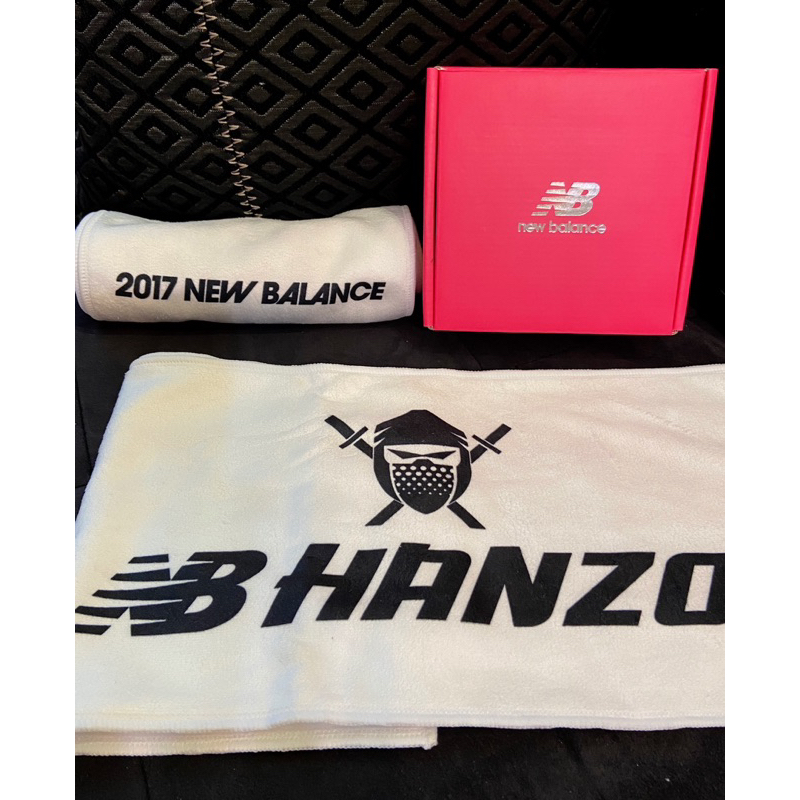 全新台灣現貨#New Balance#HANZO #2017決戰天堂路#眾力飆速接力賽運動毛巾#毛巾#長條毛巾#運動毛巾