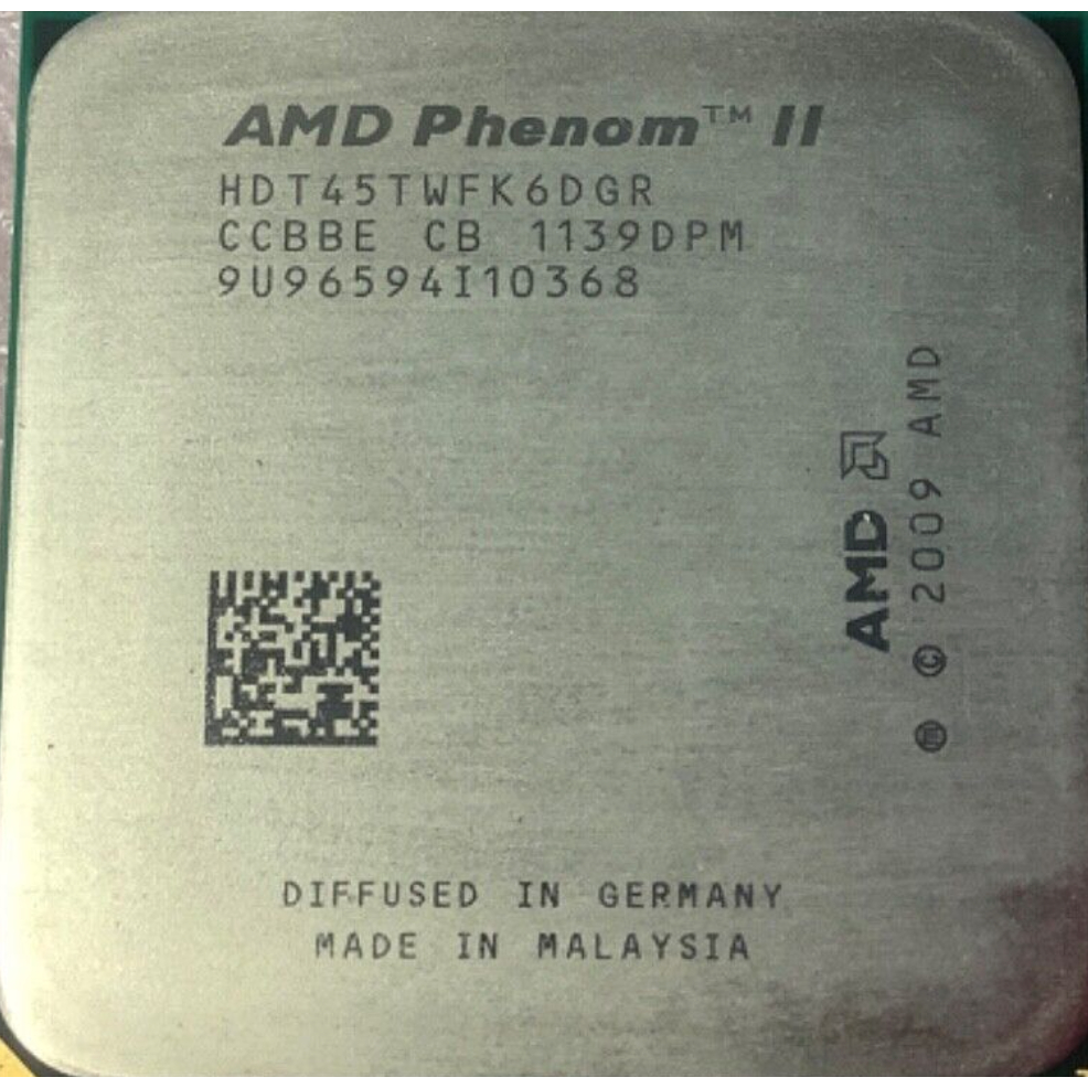 AMD Phenom II X6 1045T 1045 六核心 保測30天