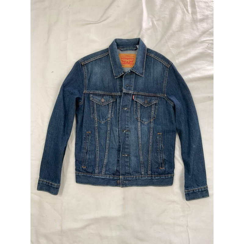 [二手全新正品] Levis 男牛仔夾克 S號