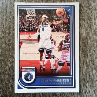 2022-23 Hoops Red Backs 洛杉磯湖人隊 Jarred Vanderbilt 背面紅色平行卡