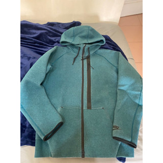 二手美品 公司貨 L號 Nike Tech Fleece FZ Hoodie 科技棉 防風 保暖 連帽外套