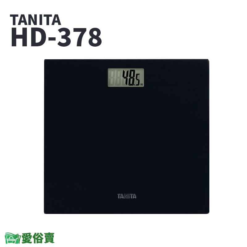 愛俗賣 TANITA塔尼達簡約輕薄電子體重計HD-378 電子體重計 體重測量 體重秤 體重器 HD378