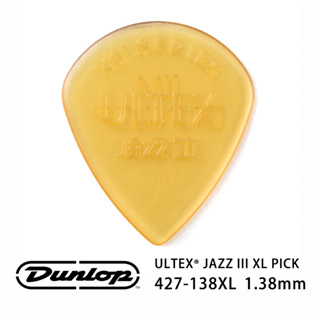 Jim Dunlop Ultex Jazz lll 427R 1.38mm Pick (三片、十片組)【敦煌樂器】