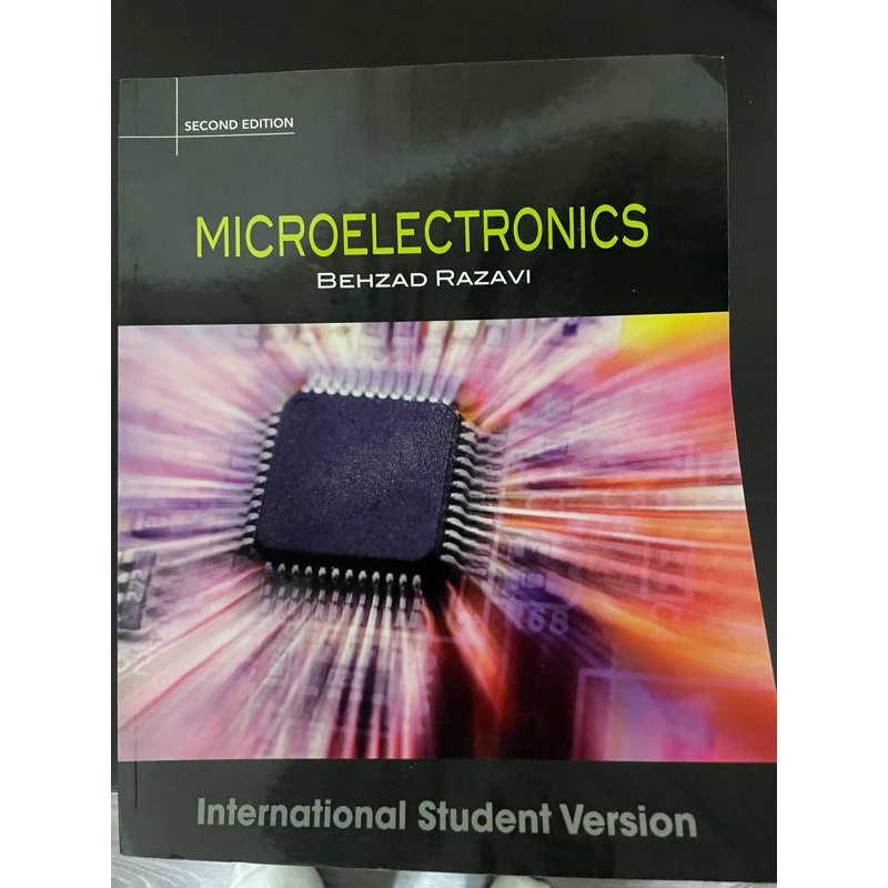 電子學原文書（Microelectronics)Razavi近全新