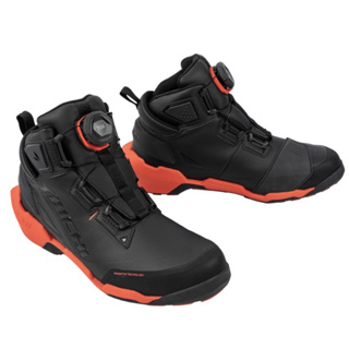 🛵大葉騎士部品 RS TAICHI 日本太極 RSS013 BLACK ORANGE 黑橘 防水 運動型 車靴 防摔車靴