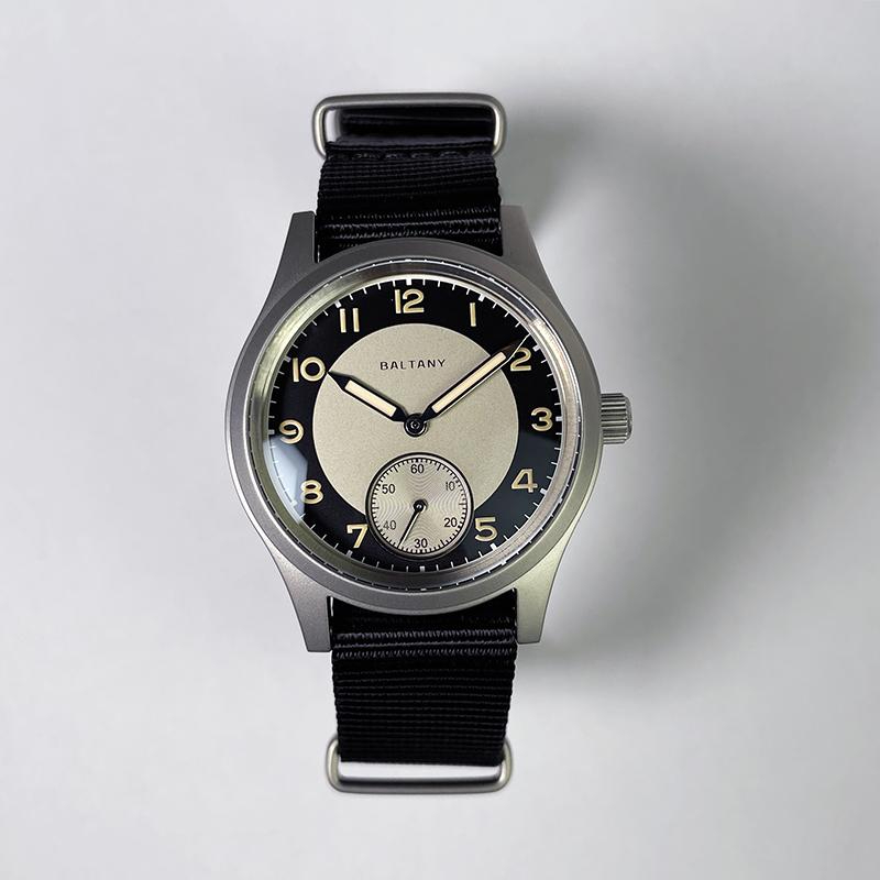 AF Store* BALTANY Tuxedo 1940 燕尾服 懷舊時計 小秒針 石英機芯 VD78 古著手錶