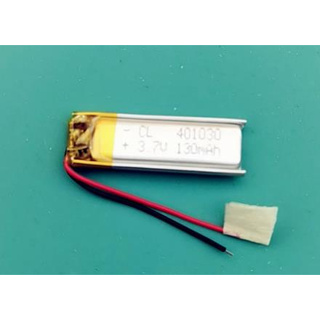 聚合物鋰電池401030-130mah運動款藍牙耳機S6 U8電池 自拍竿3.7V