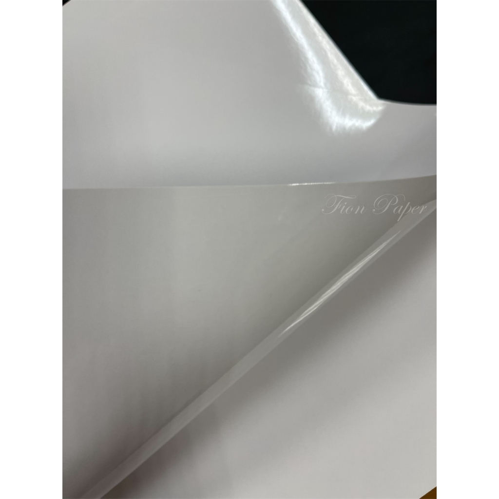 Fion｜雙面白板卡350磅-厚0.35mm-亮膜/蛋糕底板/餐飲底板/白卡/厚卡/墊紙-長方形-可用奇異筆/白板筆