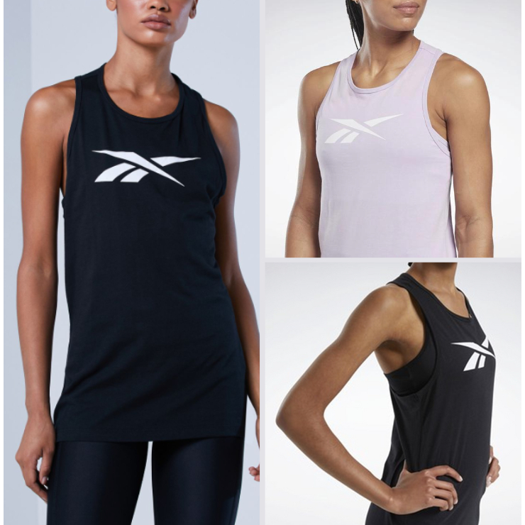 REEBOK TRAINING LOGO 背心 女款 休閒背心 運動背心 訓練 基本款 運動 FU2337 HT2399