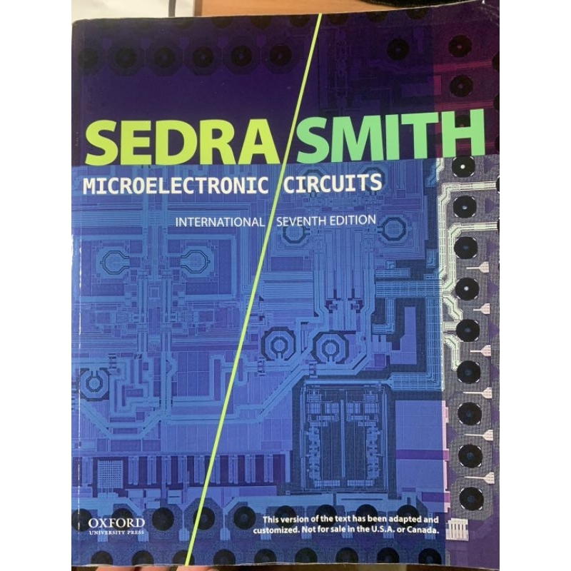 Sedra Smith Microelectronic Circuits,7/e電子學原文書/Kenneth Smith