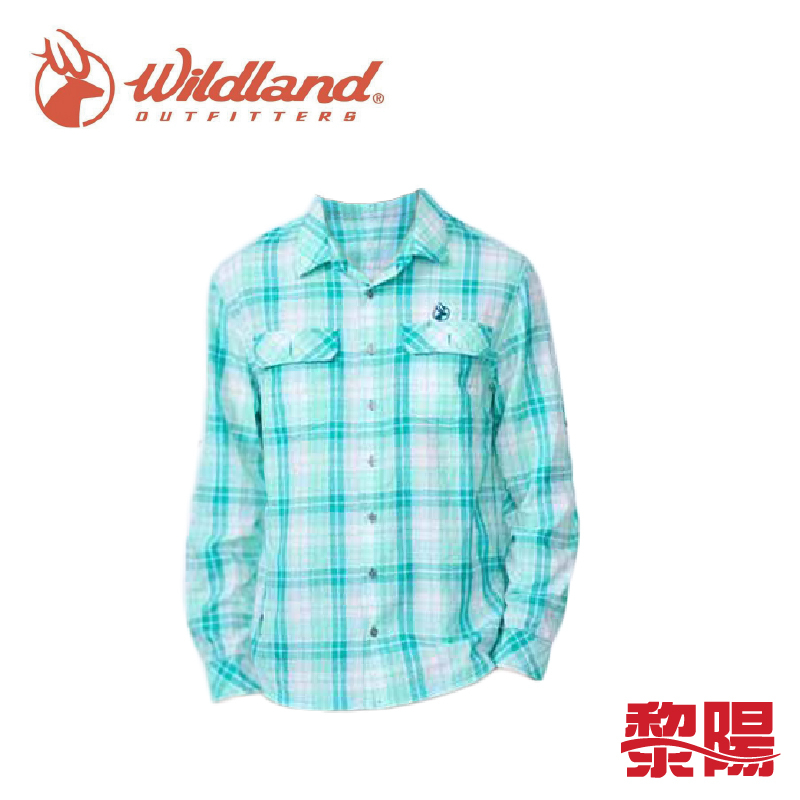Wildland 荒野 01202 山旅格紋抗UV長袖調節襯衫 男款 (3色) 快乾透氣/防曬 11W01202
