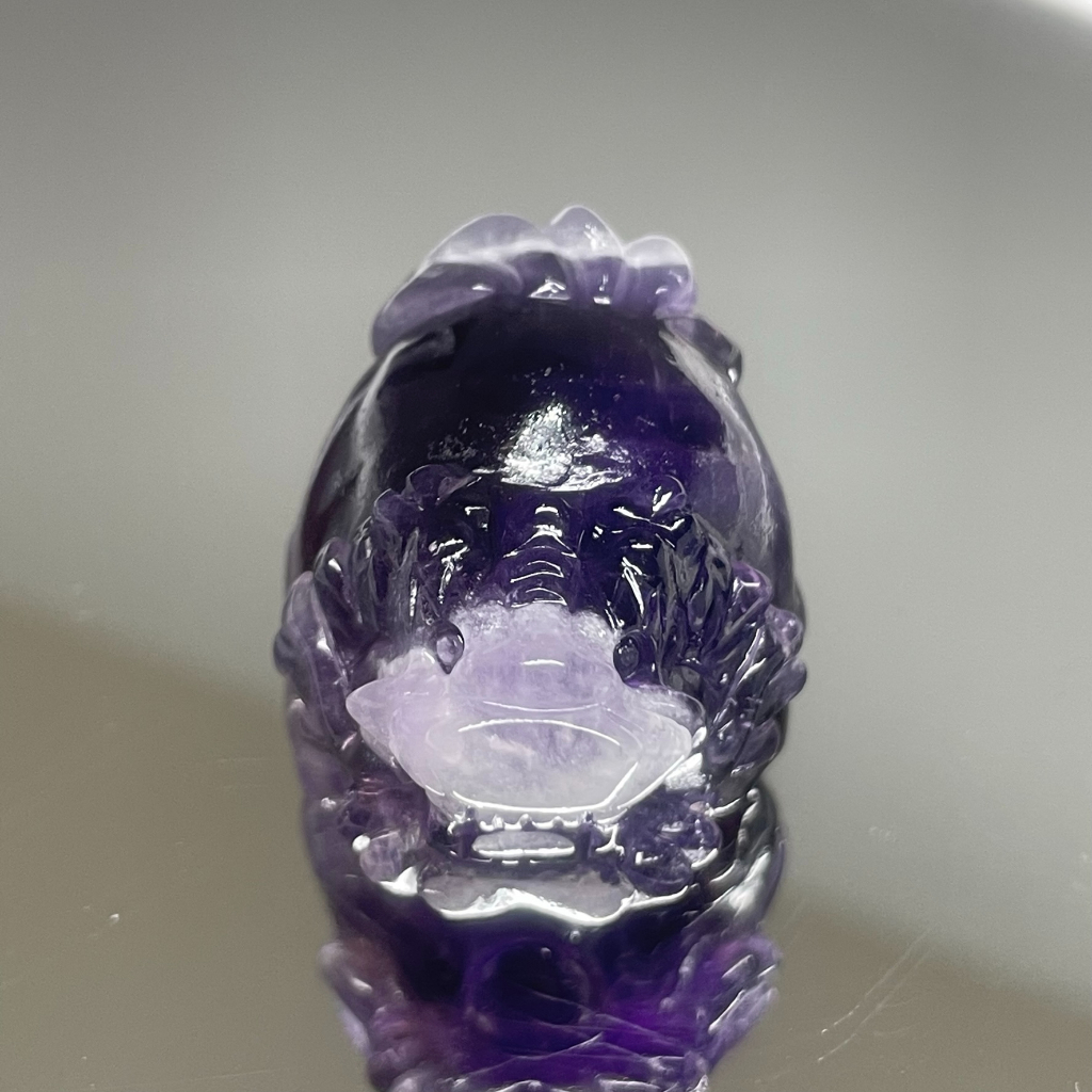🔸紫水晶龍龜｜戴口罩小可愛✨✨